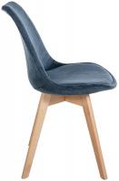 Stuhl Linares Cord dunkelblau 