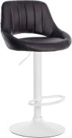 Barhocker Milet Kunstleder weiß braun Barhocker Milet Kunstleder weiß braun