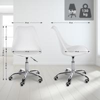 Arbeitshocker Laflin weiß Arbeitshocker Laflin weiß