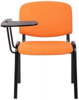 Stuhl Ken mit Klapptisch Stoff orange 