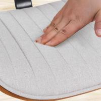 Barhocker Clawson Stoff schwarz walnuss/creme Barhocker Clawson Stoff schwarz walnuss/creme