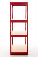 Lagerregal 160x60x180 cm rot Lagerregal 160x60x180 cm rot