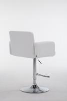 Barhocker Los Angeles Kunstleder weiß 