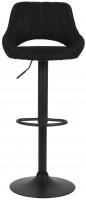 2er Set Barhocker Milet Stoff B schwarz 2er Set Barhocker Milet Stoff B schwarz