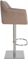 Barhocker Damaso E Filz taupe 