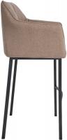 Barhocker Damaso B Filz mit 4-Fuß Gestell taupe Barhocker Damaso B Filz mit 4-Fuß Gestell taupe