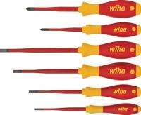 Schraubendrehersatz 3201 ZK6 6-tlg.Schlitz/PZD slim fix VDE WIHA Schraubendrehersatz 3201 ZK6 6-tlg.Schlitz/PZD slim fix VDE WIHA