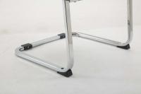 XL Besucherstuhl Anubis Stoff grau 