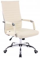 Bürostuhl Amadora Kunstleder creme Bürostuhl Amadora Kunstleder creme