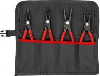Präzisionssicherungsringzangensatz 4-tlg.in Rolltasche 19-60mm KNIPEX Präzisionssicherungsringzangensatz 4-tlg.in Rolltasche 19-60mm KNIPEX