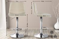 2er Set Barhocker Lex Kunstleder C creme 