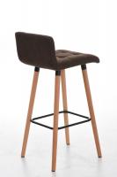 2er Set Barhocker Lincoln Stoff natura braun 2er Set Barhocker Lincoln Stoff natura braun