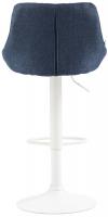 Barhocker Lazio Stoff weiß blau Barhocker Lazio Stoff weiß blau