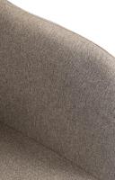 Barhocker Natoma Stoff weiß taupe Barhocker Natoma Stoff weiß taupe