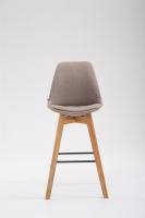 Barhocker Metz Stoff Natura taupe 