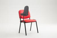 Stuhl Ken mit Klapptisch Kunstleder rot 