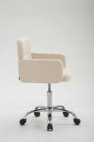 Arbeitshocker Los Angeles Stoff creme 