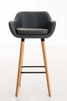 Barhocker Grant Kunstleder grau Barhocker Grant Kunstleder grau