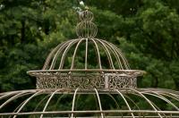 Luxus Pavillon Romantik rund 350 cm bronze Luxus Pavillon Romantik rund 350 cm bronze