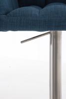 Barhocker Damaso E Stoff blau Barhocker Damaso E Stoff blau