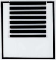 Doppelrollo 75x150 schwarz 