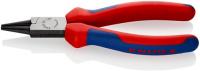 Rundzange L.160mm Kopf pol.Mehrkomp.-Hüllen KNIPEX