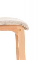 Barhocker Hoover Stoff Natura creme Barhocker Hoover Stoff Natura creme