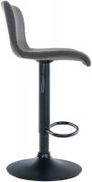 Barhocker Hoover Stoff B dunkelgrau Barhocker Hoover Stoff B dunkelgrau