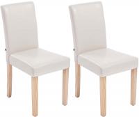 2er Set Esszimmerstuhl Ina natura creme 2er Set Esszimmerstuhl Ina natura creme