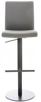 2er Set Barhocker Cadiz Kunstleder schwarz grau 2er Set Barhocker Cadiz Kunstleder schwarz grau