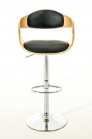 2er Set Barhocker Kingston Kunstleder natura/schwarz 2er Set Barhocker Kingston Kunstleder natura/schwarz