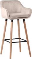 Barhocker Grant Samt creme Barhocker Grant Samt creme