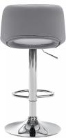 2er Set Barhocker Camden Kunstleder chrom grau 2er Set Barhocker Camden Kunstleder chrom grau