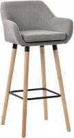 Barhocker Grant Stoff grau Barhocker Grant Stoff grau