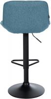Barhocker Kasson Stoff blau 