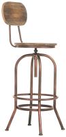 2er Set Barhocker Pino, Holz bronze 2er Set Barhocker Pino, Holz bronze