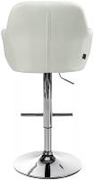 Barhocker Natoma Stoff chrom creme Barhocker Natoma Stoff chrom creme