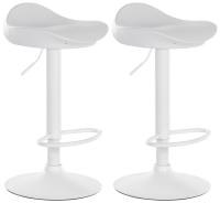 2er Set Barhocker Alisson weiß 2er Set Barhocker Alisson weiß