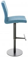 Barhocker Cadiz Stoff schwarz blau Barhocker Cadiz Stoff schwarz blau