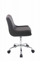 Arbeitshocker Club Kunstleder grau Arbeitshocker Club Kunstleder grau