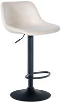 Barhocker Loft Samt creme Barhocker Loft Samt creme