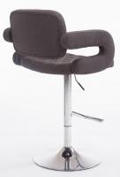 2er Set Barhocker Dublin Stoff dunkelgrau 2er Set Barhocker Dublin Stoff dunkelgrau