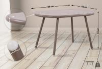 Couchtisch Velva taupe Couchtisch Velva taupe