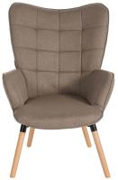 Sessel Garding Stoff taupe Sessel Garding Stoff taupe