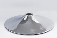 Bodenteller 38,5 cm chrom 