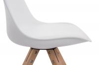 4er Set Stühle Toulouse Kunstleder Natura Square weiß 4er Set Stühle Toulouse Kunstleder Natura Square weiß