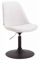 4er Set Esszimmerstühle Maverick B Kunstleder weiß 