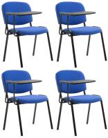 4er Set Stühle Ken mit Klapptisch Stoff blau 4er Set Stühle Ken mit Klapptisch Stoff blau