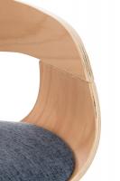 Barhocker Kingston Stoff natura/blau Barhocker Kingston Stoff natura/blau