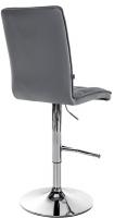 Barhocker Peking V2 Kunstleder chrom grau Barhocker Peking V2 Kunstleder chrom grau